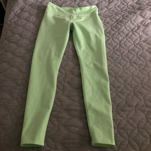 Lime green leggings